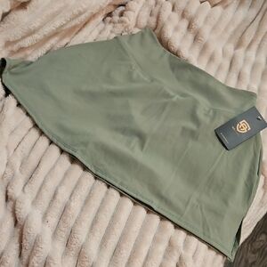 Elegant Green Women's Skirt